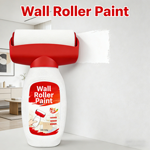 Pâte de réparation murale blanche auto-appliquante pour peinture au rouleau, réparation et retouche des murs, élimination des taches - Product Image 5