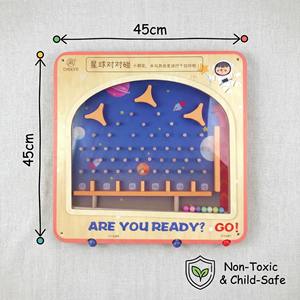 Jouet mural interactif en bois Planètes et Tableau d'activités - Apprentissage éducatif de l'espace et de l'astronomie pour les 2-13 ans - Product Image 2