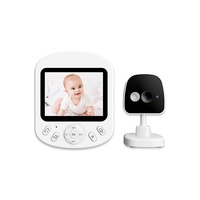 Nouvelle caméra de surveillance pour bébé avec vision nocturne HD, interphone vocal, surveillance à distance, écran de 2,8 pouces, caméra domestique pour les soins de bébé V11