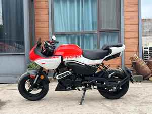 CFMOTO PAPIO <span class=keywords><strong>125</strong></span>/150cc Moto Sportive Mini Monocylindre Refroidie par Air Rouge & Blanc Style Rétro Cafe <span class=keywords><strong>Racer</strong></span> - Product Image 4