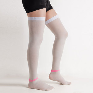 <span class=keywords><strong>Medias</strong></span> <span class=keywords><strong>de</strong></span> Compresión Personalizadas Blancas con Orificio <span class=keywords><strong>de</strong></span> Inspección, Antiembólicas, Hasta el Muslo, 15-20 mmHg, Nivel Moderado, Tipo Ted - Product Image 5