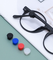 Crochets d'oreille antidérapants écologiques en silicone pour lunettes, accessoires pour adultes et enfants