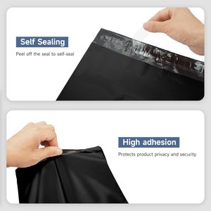 Poly Mailers 10x13 Self Sealing Shipping <b>Bags</b> Black E Commerce Mailing Envelopes - Product Image 4