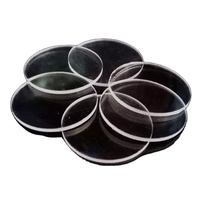 Échantillon gratuit de panneau acrylique réfléchissant noir coupé à la forme personnalisé disponible pour les présentoirs publicitaires épaisseur 1-20mm