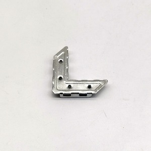Connecteur d'angle en alliage d'aluminium pour porte et fenêtre, 57x16,5 mm, épaissi, à angle droit, accessoire de quincaillerie - Product Image 1