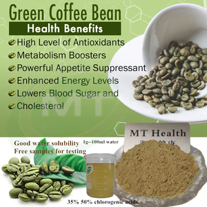 Best Quality Free Sample Metabolism Boosters <strong>Green</strong> <strong>Coffee</strong> <strong>Bean</strong> <strong>Extract</strong> 35% <strong>50</strong>%chlorogenic Acids - Product Image 2
