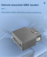 Vente chaude Mini traceur GPS OBD 4G Localisation en temps réel Stockage dans le cloud Anti-vol Applications Android IOS LBS WiFi GSM Garantie 1 an