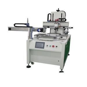 Impresora de Serigrafía Automática de 4 Estaciones de un Solo Color, Nueva Impresora de Etiquetas de Papel con Robot Descargador - Product Image 5