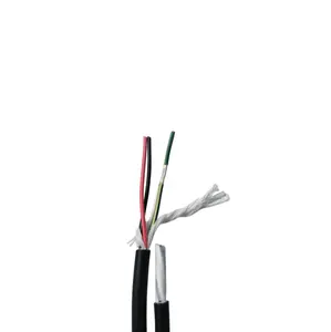 Hohe Flexibilität Servomotor-Kabel mit PVC-Isolierung Drag-Kette-Typ