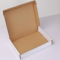 Boîte en papier ondulé rose à impression personnalisée, emballage d'expédition rigide pliable pour poupées cadeau, forme magnétique personnalisable