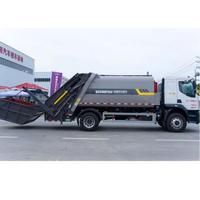 Camion à ordures à compression électrique Dongfeng Liuqi 4X2 15cbm, Collecteur d'ordures à compression 4X2 de haute qualité
