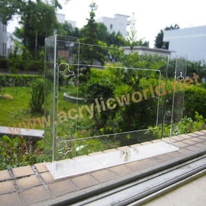 Support mural en acrylique pour boîte à gants, distributeur de gants jetables transparent pour usage médical, laboratoire et services alimentaires - Product Image 6