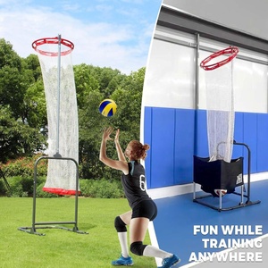 <span class=keywords><strong>Red</strong></span> de Entrenamiento de <span class=keywords><strong>Voleibol</strong></span> Portátil para Casa con Altura y Ángulo Ajustables para Lanzamientos - Product Image 4
