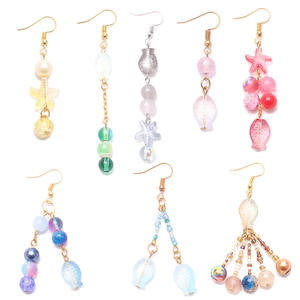 Cuentas de Vidrio de la Serie Océano Coloridas, Estilo Irregular, Marca JC, Materiales para Manualidades, Pulseras y Pendientes - Product Image 3