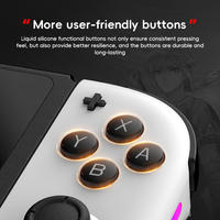 Manette sans fil magnétique 2026 avec Joy-Con séparables, joystick à effet Hall, gyroscope six axes, vibration RGB, NFC et réveil automatique pour Switch NS2