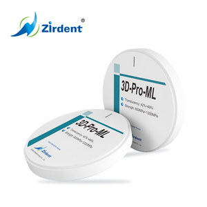 كتل الزركون ثلاثية الأبعاد للمحترفين متعددة الطبقات لماكينة طحن الزركون zahn - Product Image 1