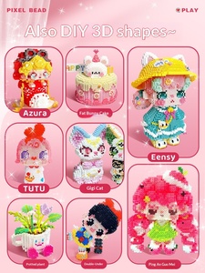 Ensemble de jouets éducatifs DIY en matériau EVA Spelling Beans avec un ensemble complet <span class=keywords><strong>d</strong></span>'<span class=keywords><strong>outils</strong></span> pour le thème Pindou - Product Image 5