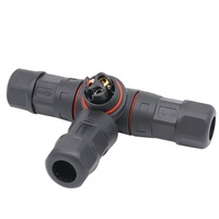 Connecteur de câble de type T étanche IP68 2 3 broches 35A pour câble d'alimentation