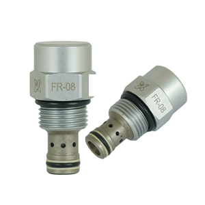 Válvula de Control de Flujo Hidráulica de Cartucho Roscado con Compensación de Presión FR 08 10 12 para Maquinaria Industrial - Product Image 1