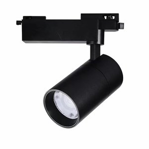 ไฟติดเพดานแบบรางอัจฉริยะ COB LED อลูมิเนียมปรับได้ ซูมได้ สีดำทันสมัย สำหรับห้างสรรพสินค้า - Product Image 3