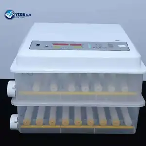 Top Selling of Egg Incubator with 12 Volt 96 Automatic Control Egg Hatching Machine Chicken Goose Bird Duck Trays Save Space