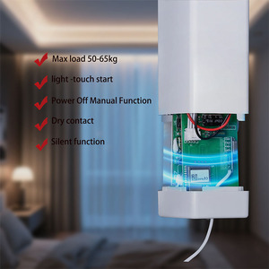 Profissional Tuya WiFi Zigbee AC/DC 24V Cortina Automática Motor Smart <span class=keywords><strong>Home</strong></span> <span class=keywords><strong>Automation</strong></span> Office Use Controle de Voz - Product Image 6