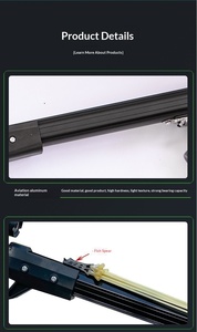 Sliver Dragon, lance-pierre <span class=keywords><strong>de</strong></span> <span class=keywords><strong>chasse</strong></span> réglable en acier inoxydable <span class=keywords><strong>de</strong></span> bonne qualité avec bande élastique plate pour une utilisation en extérieur - Product Image 5