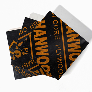 Giá Đen 12 Lần 18Mm Độ Dày Marine Phim Phải Đối Mặt Ván Ép Tấm Vật Liệu Bạch Dương Bảng - Product Image 6