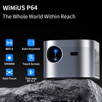 Mini projecteur intelligent Android 11, haute définition 4K LED, 2G, entièrement scellé, 330 ANSI Lumen, 1080P, K9, mise au point automatique, portable
