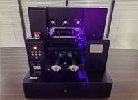 Printer DTF UV A4 Plus AB Films Desktop Baru dengan Warna Emas Fluoresen dan Varnish