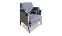 Chaise Hilton Garden Inn GR-101 33"W*29"D*36"H – Mobilier Hôtelier Haut de Gamme pour Projets Hôteliers
