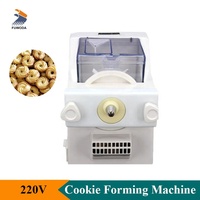 Machine à fabriquer des biscuits en vente chaude, mini machine à former des biscuits et des pâtes avec différents moules et buses pour les magasins et les cuisines