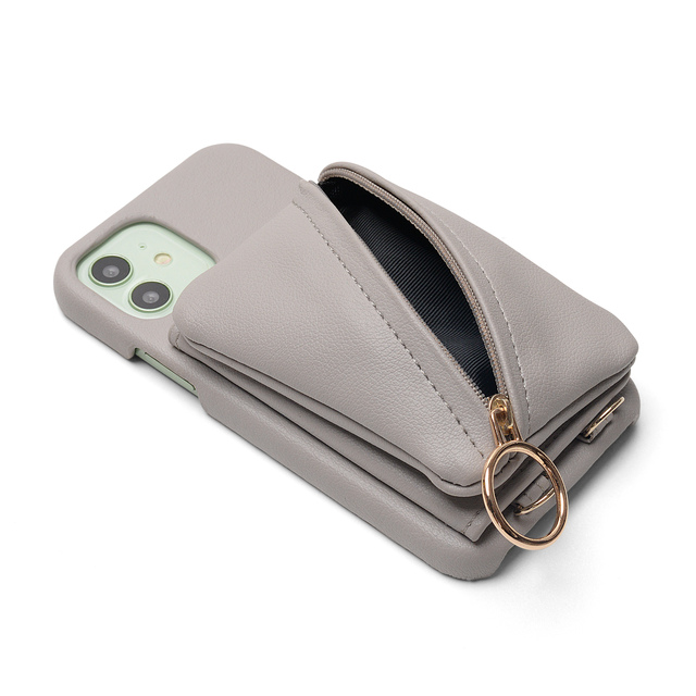 Leather Phone Case Wallet for Ip 16 15 Pro Max with Card Holder Wrist Strap and Crossbody Wearable Design Phone Cover