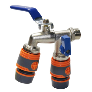 Ensemble de raccords rapides pour <span class=keywords><strong>tuyau</strong></span> d'<span class=keywords><strong>arrosage</strong></span> de jardin, trois pièces, accessoires d'irrigation goutte à goutte, kit de robinet d'<span class=keywords><strong>arrosage</strong></span> - Product Image 5