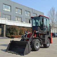 HIGHTOP 15-10 Chargeuse-pelleteuse haute performance 4WD avec capacité de creusement et de chargement Chargeuse-pelleteuse avant de 1000kg