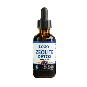 Çocuklar ve yetişkinler için metil Vitamin B12 D3 bitkisel takviyeleri ile Premium nazik ağır Metal detoks zeolit sıvı - Product Image 1