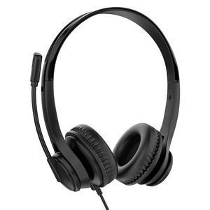 Nouveau casque filaire Jack 3,5 mm Centre d'appels professionnel pour ordinateurs portables <span class=keywords><strong>avec</strong></span> <span class=keywords><strong>écouteur</strong></span>s et microphones Casques filaires Grossistes - Product Image 6