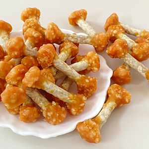 Palo de dentición personalizado para perro, pata de pollo, hueso de calcio, mascota, Teddy Corgi, recompensa, cachorro, pequeño palo de dentición, golosinas para perros - Product Image 6