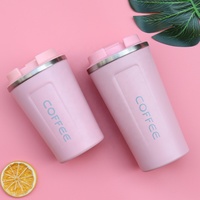 380/510ml Acier Inoxydable Café Thermos Tasse Polyvalent Portable Voiture Vide Flacons Tasse Gym Sport Embouteilleur D'eau