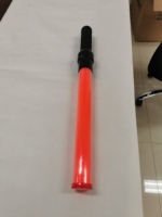 Haute Qualité 54 cm Longueur Clignotant Batterie Sèche Version Led Traffic Baton Rouge Secure Guard Defence Stick