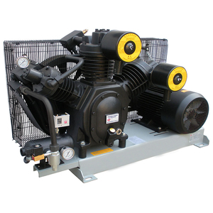 Hot Sale Air Cooled 30bar 20hp Piston Air Compressor with Air Receiver 380VAC for PET Bottle Blowing - Product Image 2