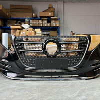 Accessoires extérieurs de style AMG pour pare-chocs, garniture de calandre lumineuse pour Mercedes-Benz Vito V-Class 2016-2025