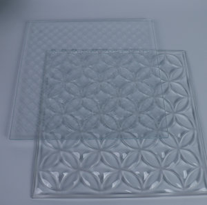 Lámina de Vidrio Laminado Transparente con Patrón de Flor de Cuatro Hojas, Vidrio Decorativo Artístico para Edificios Comerciales y Diseño de Interiores de Hogares - Product Image 6