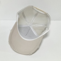 Gorras de camionero, sombreros personalizados al por mayor, Hip Hop, logotipo personalizado en blanco, sombrero de camionero deportivo de 5 paneles, bordado, estampado de algodón