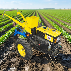 Tracteur diesel manuel 8-32 CV avec rotoculteur <span class=keywords><strong>pour</strong></span> labourage agricole et culture des rizières - Product Image 1