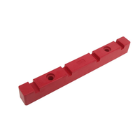 Pince d'isolation rectangulaire pour barre omnibus rouge DMC Keluoyi DL, support fixe pour barre en cuivre avec filetage M4, pour armoire de commutation basse tension, OEM ODM