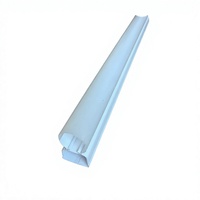 Cache-luminaire LED en plastique, diffuseur de lumière pour éclairage de vitrine