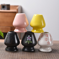 Support en céramique pour fouet à matcha japonais (Chasen) en bambou, prix d'usine, pour cérémonie du thé
