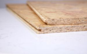 Panneau <span class=keywords><strong>OSB</strong></span> T + G 3 pour les stands d'exposition au détail, projets de décoration intérieure, imperméable, écologique, léger, facile à assembler - Product Image 4