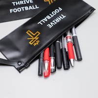 benutzerdefinierte kosmetische eyeliner-stift-verpackung selbstversiegelnder beutel pvc-reißverschlussbeutel mattierte schwarze plastiktüten mit reißverschluss